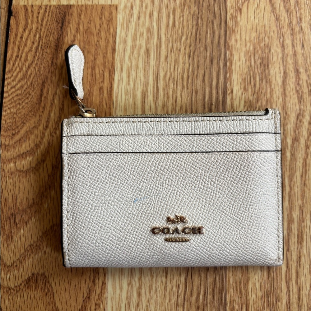 Coach Leather Coin Wallet